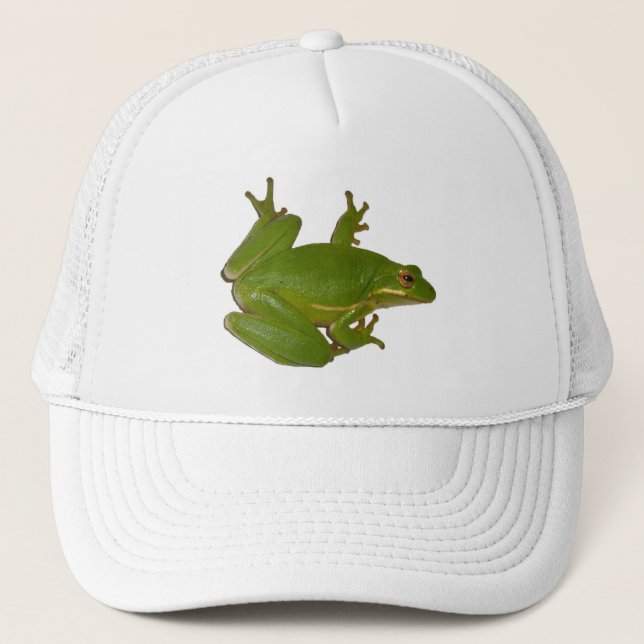 Green Treefrog Hat (Front)