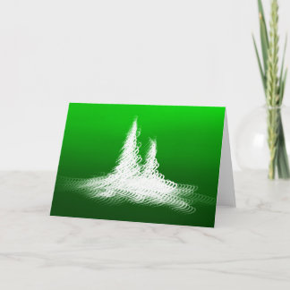 Green Trees 2025 - Carte Noël/Fête