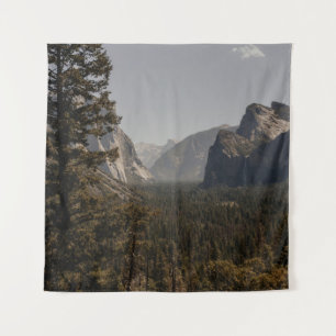 GREEN TREES NEAR MOUNTAIN DURING DAYTIME TAPESTRY