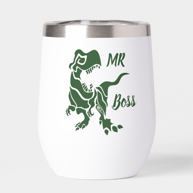 Green Trex the Boss Dino (Back)