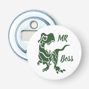 Green Trex the Boss Dino Bottle Opener