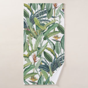 Green Tropical Jungle Banana Tree Strelitzia