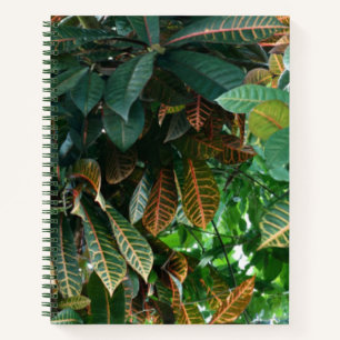 Green Tropical Jungle Notebook