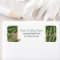 Green tropical monstera palm leaves rustic wedding