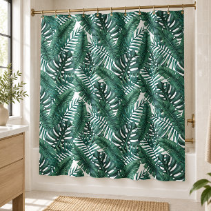 Green Tropical Palm Leaf Banana Leaf