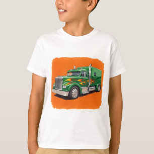 Green Truck with Airbrushing, by Natasha Us T-Shirt