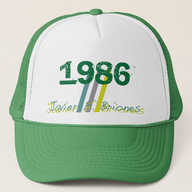 Green Trucker Hat (Front)