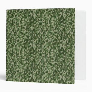 Green Tundra Camo Binder