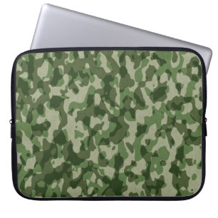 Green Tundra Camo Laptop Sleeve