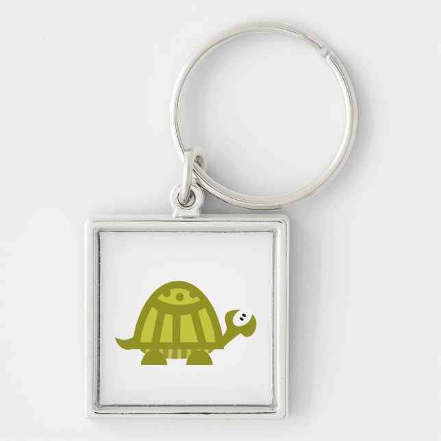 Green Turtle Keychain (Front)