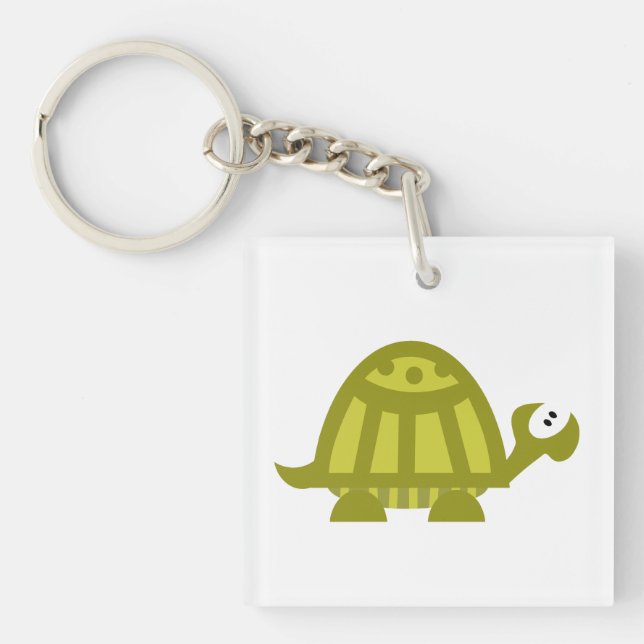 Green Turtle Keychain (Front)
