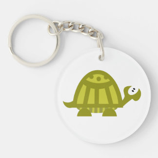 Green Turtle Keychain