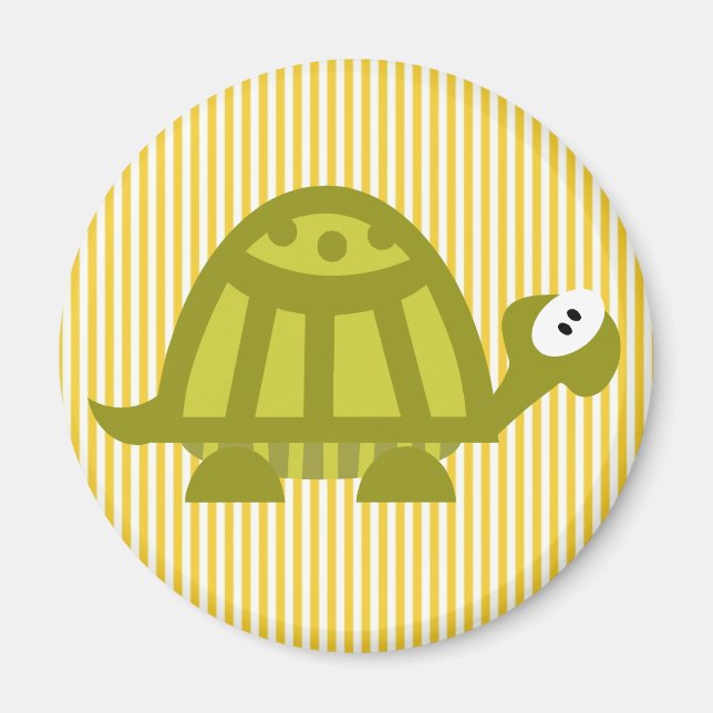Green Turtle Magnet (Front)