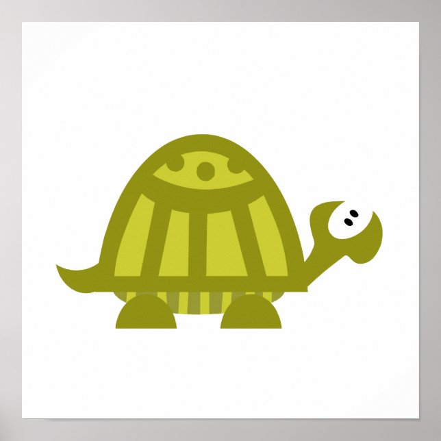 Green Turtle Poster (Front)