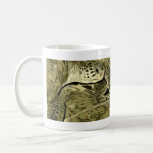 Green Turtles Graphic Coffee Mug