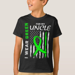 Green Uncle Kidney Disease Cerebral Palsy Awarenes T-Shirt