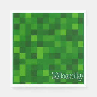 Green upsherin napkin