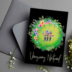 Green Uruguay Natural Postcard