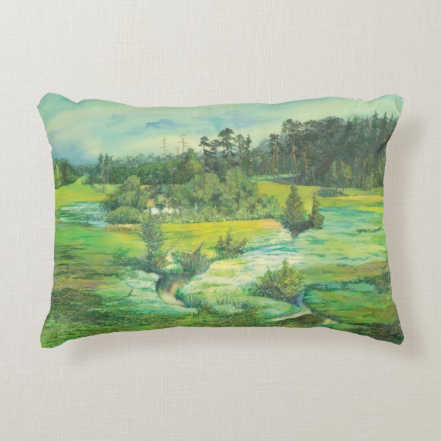 green valley accent pillow (Front)