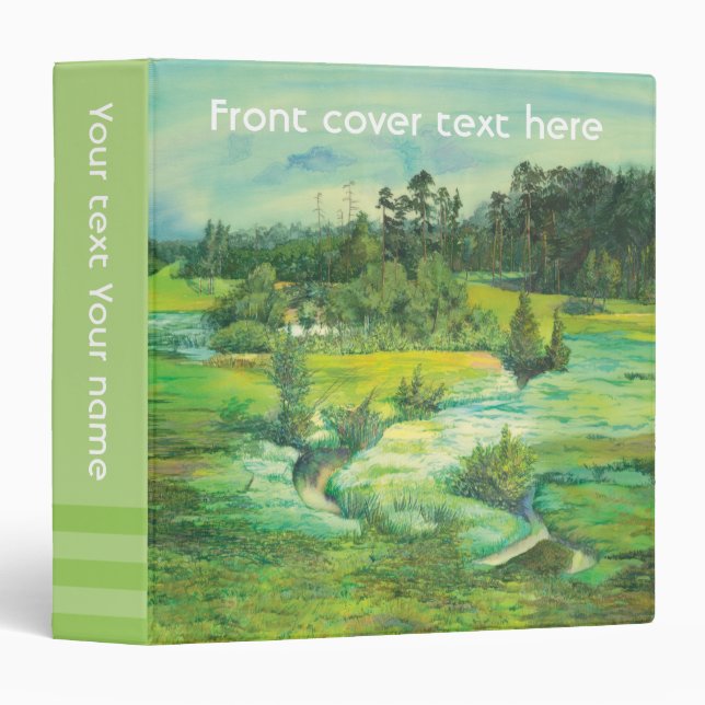 green valley binder (Front/Spine)