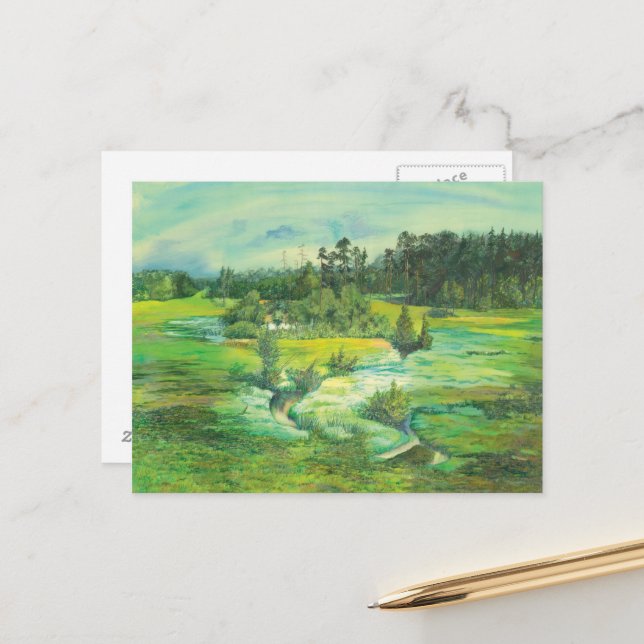 green valley postcard (Front/Back In Situ)
