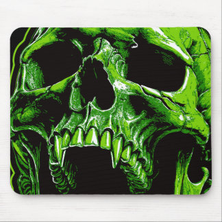 green vampire mouse pad