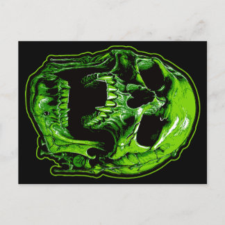 green vampire postcard