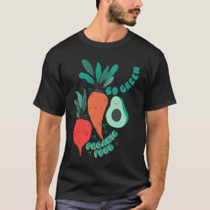 Green Vegan Plastic Free Save Earth  2 T-Shirt