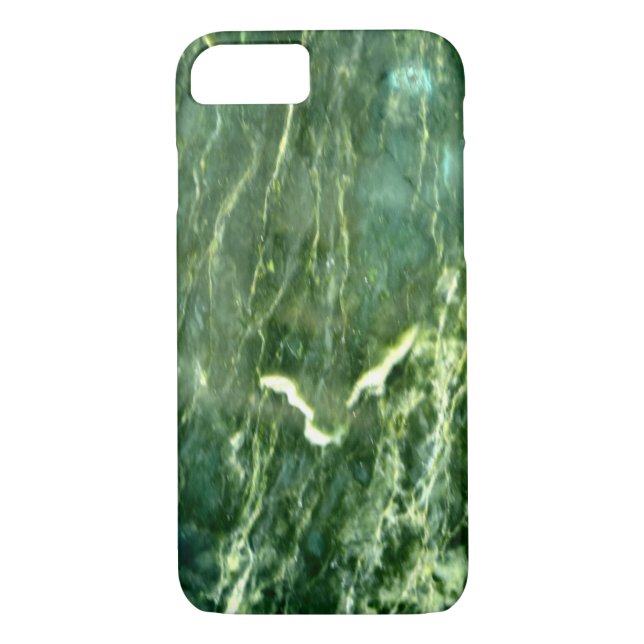 Green Verde Alpi Marble Case-Mate iPhone Case (Back)