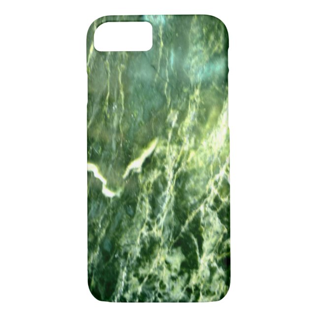 Green Verde Alpi Marble Case-Mate iPhone Case (Back)