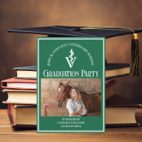 Green Veterinary School Photo Graduation Party