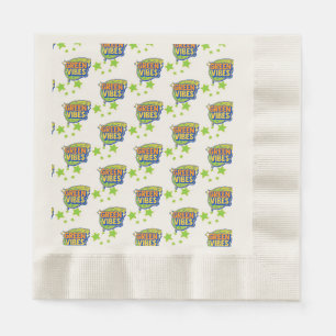 Green Vibes, World Environment Day, Save THE Earth Napkin