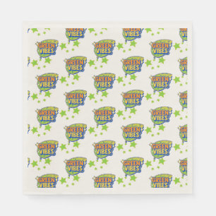Green Vibes, World Environment Day, Save THE Earth Napkin