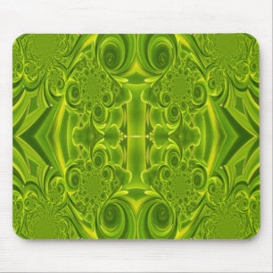 Green Vibrant Texture Mousepad