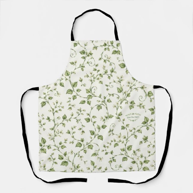 Green Vine Apron (Front)