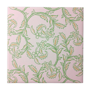 Green Vine Ceramic Tile