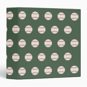 Green Vintage Baseball Card Organisateur Classeur 