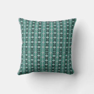 Green vintage style pillow