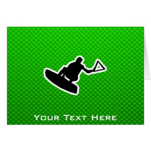Green Wakeboarder