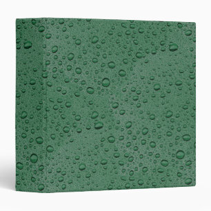 Green water droplets binder