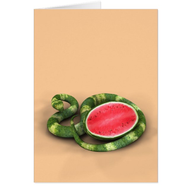 Green Watermelon Snake (Front)