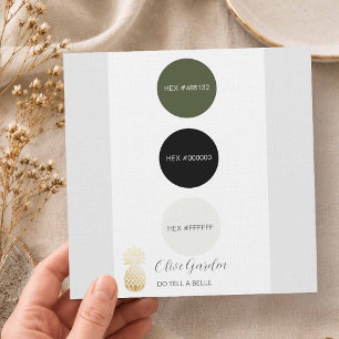 Green Wedding Colours In September Invitation