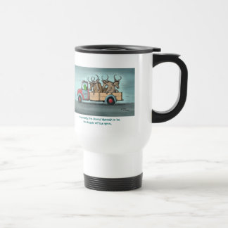 Green Weenii "Bad Gnus" Travel Mug