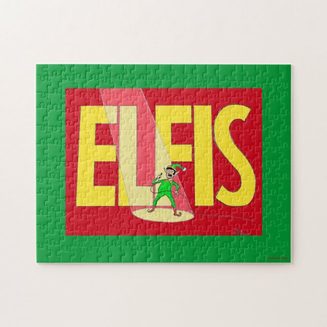 Green Weenii "Elfis" Jigsaw Puzzle (Horizontal)