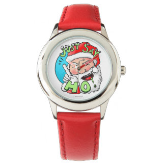 Green Weenii "Just Say HO!" Kid's Wristwatch