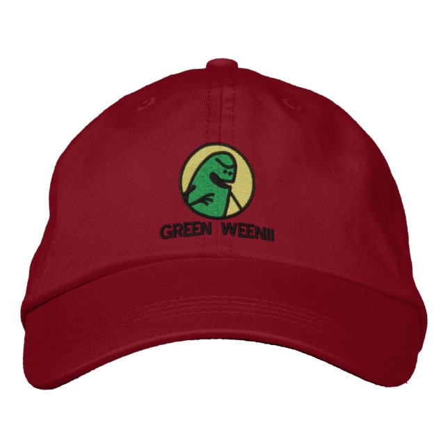 Green Weenii Logo Hat (deluxe) (Front)