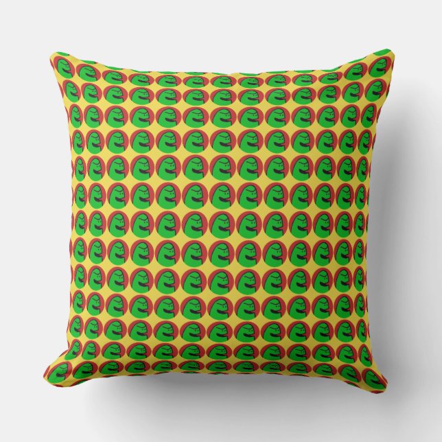 Green Weenii Pillow (Front)