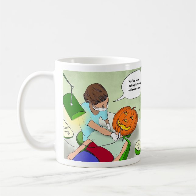 Green Weenii "Sweet Tooth" Mug (Left)