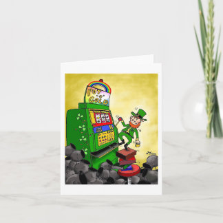 Green Weenii "The Luck of the Irish" Note Card
