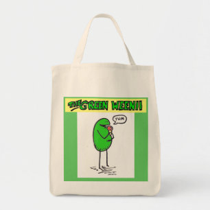 Green Weenii "Yum" Grocery Bag